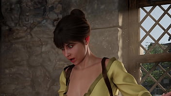 Gameplay Corruption Town | Visual Novel | EA (0.9) #2 Erster Tag als Bardame