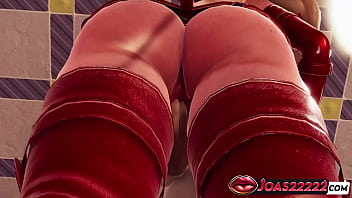 Halloween Hentai: Devil Girl Helen&rsquo_s Big Tits 3D Hentai Animation - Kissing, Masturbation and Tits Play &amp_ Cunnilingus Squirt Ending