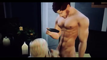 Sims 4 Hunk Blowjob and Jazz