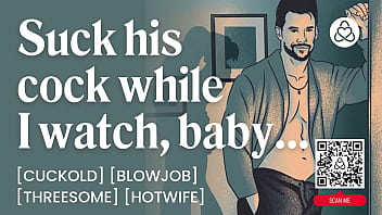 ASMR Audio Porn: Cuckold Husband Watches His Wife Get Fucked &ndash_ Hotwife &amp_ Blowjob &ndash_ Erotic Audio Roleplay for Women