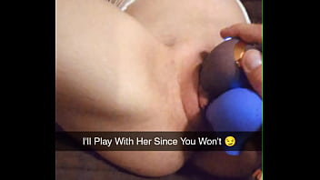 Neglected Pregnant Cumslut Cheats &amp_ Gets Creampied On Snapchat