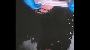 Nurse Lexi'_s Cum Collection POV: Ass and Tits Pressed on Glass - Handjob, Titfuck, BJ, Wild Ride and Facial (4K Portrait)