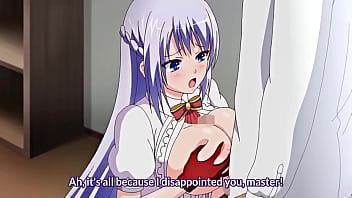 Busty hentai student fucked