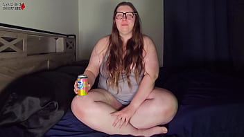 Burping ASMR BBW: 13 Min of Burps, Fizzing Sips and Boob Bounces (4K Landscape)