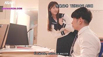 Estudante gostosa faz o professor casado trair - LEGENDADO