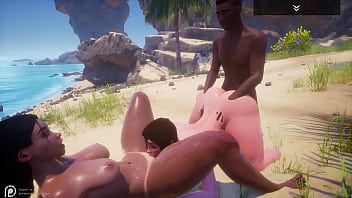 Wild Life - BBC (Nero) fucks two big tit milfs (Lala and Maya)