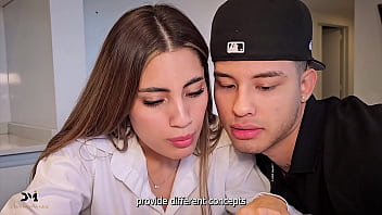 I fuck my classmate when we'_re alone at home - Danner Mendez &amp_ Paula Rojas