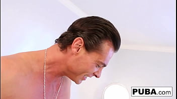 Pretty redhead Jessica squirts all over Nick&#039_s cock