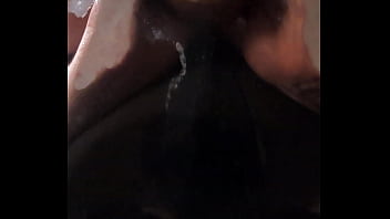 Roommate'_s HUGE BWC Sneaks In, Under Seat POV (4K Portrait)