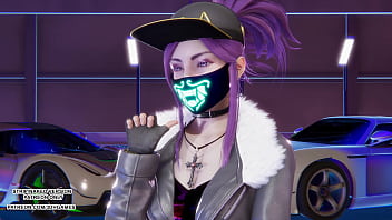 [MMD] EXID - Pink Hot Ahri Seraphine Akali Hot Kpop Dance League of Legends KDA Hentai