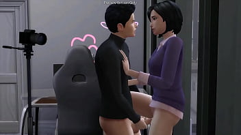 How My Girlfriend Makes Porn - sims 4 - 3D animation