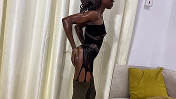 Dancing to Donnna Summer and Masturbating for step daddy (Full Video On Membership)