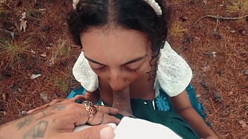 A WALK IN THE FOREST AND SUCKING CHEEKY