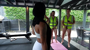 The Arab Girl Wants Her Ass Left Wide Open and Filled with Cum in a Wild Gangbang