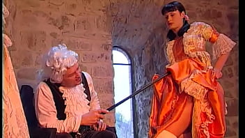 a threesome in a mask with the Marquis