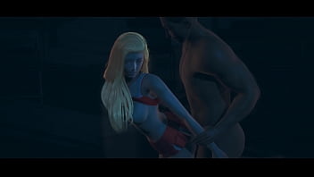 3D Game Honey Select 2 Blonde Cheerleader sex handjob cowgirl
