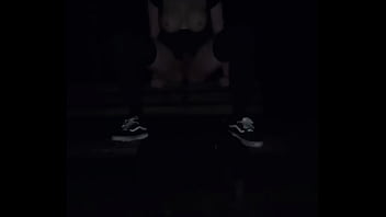 Rika Futanari outdoor masturbation