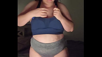 BBW Tits Overflow 3XL Sports Bras! 15 Min Curvy Try-On Tease and Jiggle (4K Portrait)