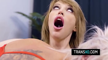 Horny Shemale Fucks Her Bestie After Her Team Lost