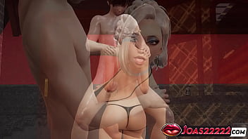 Yuuki, the Sexy Anime Girl in a Black Bikini - 3D Hentai Featuring No Hands Blowjob Service, Titfuck in Bra with Sensual Moanings, and Glory Hole Mouth Fuck Ending with Cum on Face Rule34