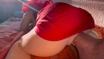 Young redhead with a perfect ass gets penetrated by a fat cock in her wet pussy - POV