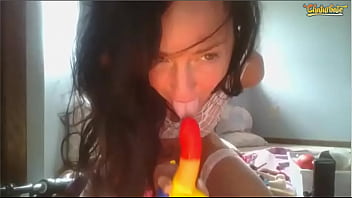 lilrosiedoll big dildo