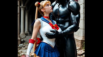 Sailor moon subdued the bad guys 0 (AI-generated) (No live-action) (NSFW)