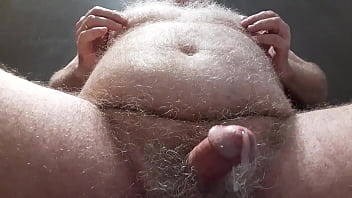 Rusty Masturbating His Small Old Cock As Usual