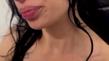 In the changing room at the pool, for the first time with my Stepsister she wants to swallow