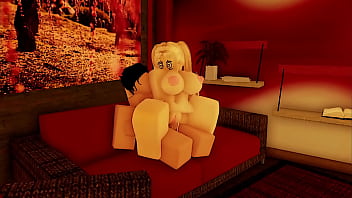 Cute Roblox Girl Lets Me Fill Her Up!