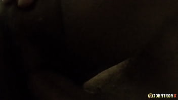 JohnTronX - Hot shower blowjob and standing sex with a perfect slim Asian babe