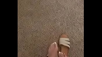 Sexy long legged teen