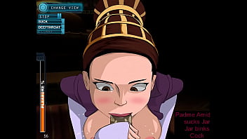 Padme Amidala Suck Jar Jar'_s big cock (w/custom audio)
