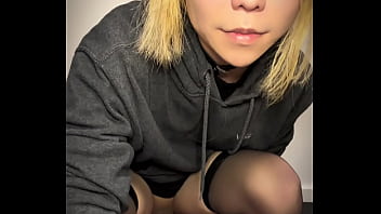 Cute Asian Femboy Lexi Faith jerk off and cumshot