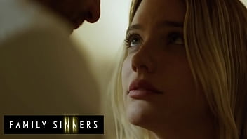 FAMILY SINNERS - Stepfather Gives His Stunning Blonde Stepdaughter A Night Of Passion She&rsquo_ll Never Forget