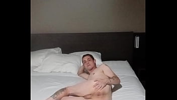 Iluvbigdick89 showing off white cheeks and feet