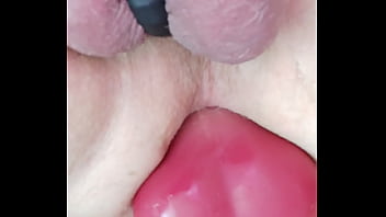 3 mega dicken But Plugs dehnen das Loch von Kalle