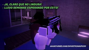 ROPORN - Liz es observada por un sujeto misterioso mientras esta sola en casa