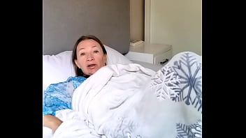 Holiday Morning Bliss: Busty Natural Mature Beauty Shares the Best Gift With You