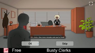 Busty Clerks