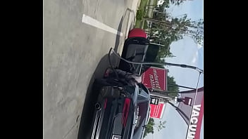 Big booty at car was pt 2