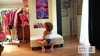 BTS - 90-Pound Babe Cece Leon Is Addicted To Bryan Gozzling'_s Hardcore Sex!