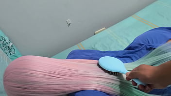 My stepdaughter is a desirable virgin cosplay nurse with a perfect pussy and ass, eager to have hardcore sex (Over 18)