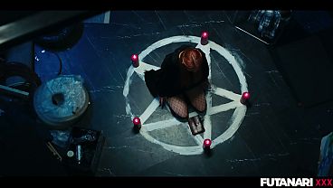 Anal Queen Veronica Leal Gets Fucked In The Ass by Redhead Shemale Futa Witch - Hardcore Voodoo Magic