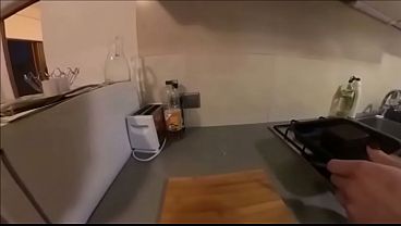 He licked the cream off her hard nipples and tight pussy.