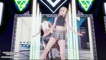 [MMD] 爽快奪回 Sunlight Marie Rose Tamaki Sexy Dance Doa Hentai Uncensored 4K 60FPS