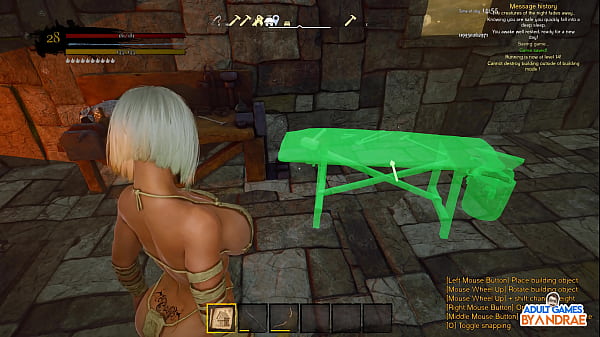 EP8: Armor Bench and Firepit Cauldron - Wicked Island Stone House Upgrades