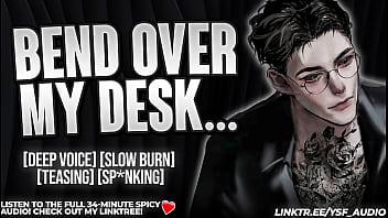 [male dom] Cocky Professor Spanks Your Ass Raw | YSF | male moaning