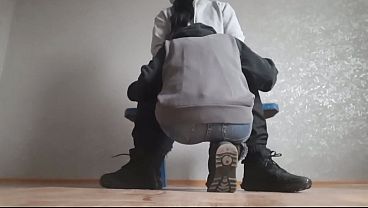 My married neighbor licks my pussy in her uninhabited apartment so that her husband doesn'_t find out about it