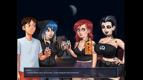 Summertime Saga ep 84 - Elas beberam demais e Ficaram peladas na Festa!!!